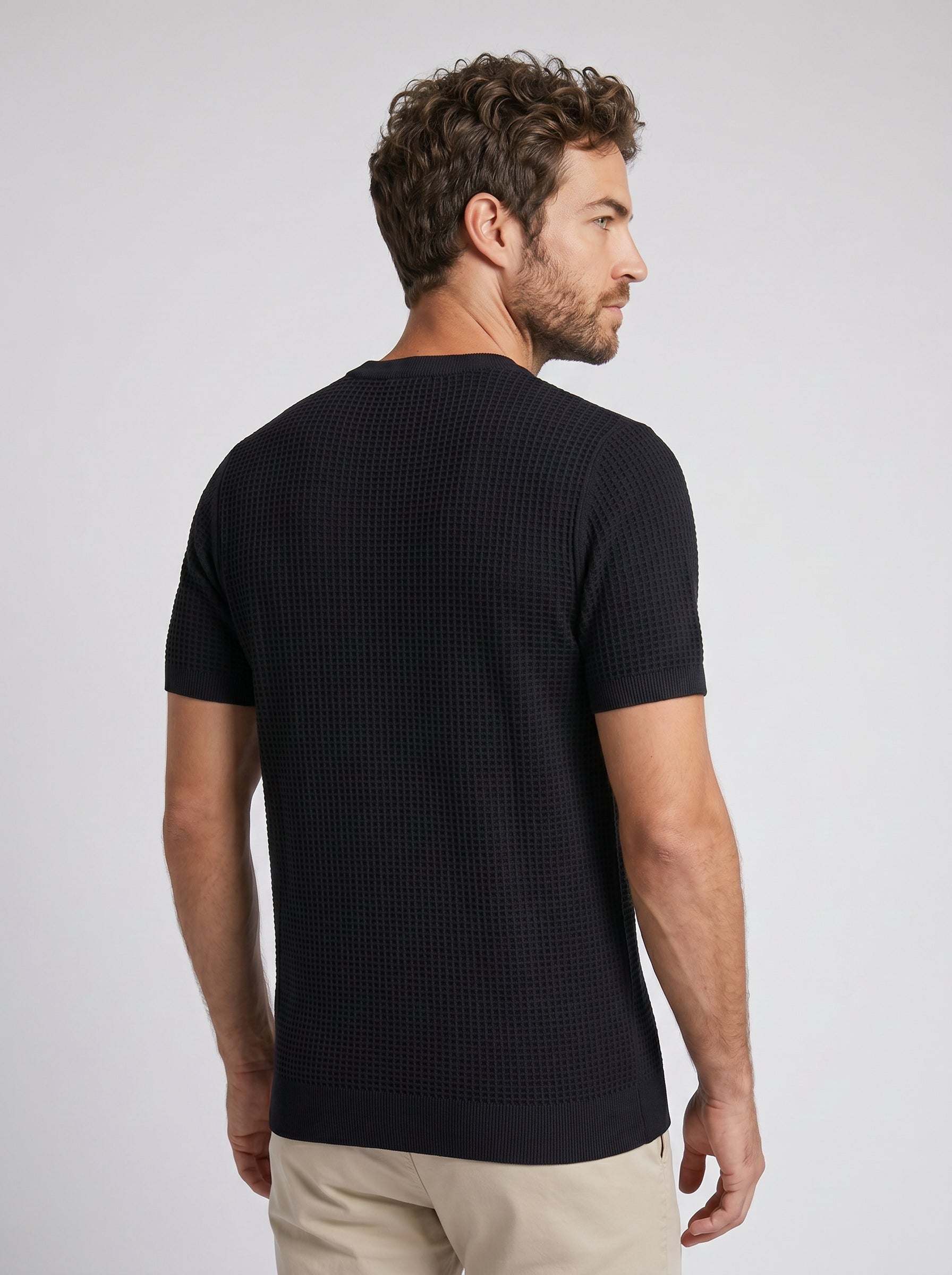 CAMISETA TRICO HONEY BELLAGIO PRETA ZIGMA