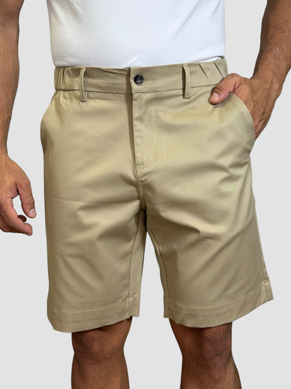 BERMUDA PORTOFINO SARJA STRETCH CAQUI ZIGMA