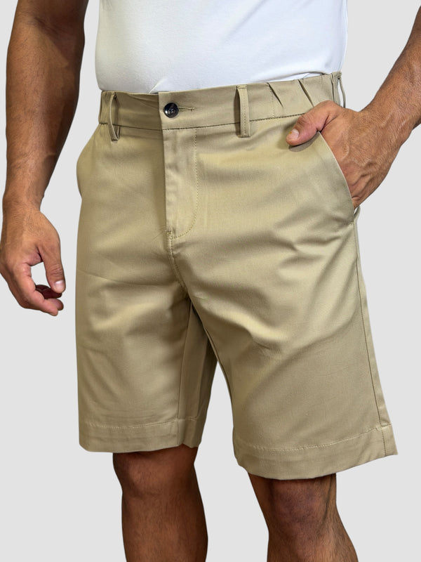 BERMUDA PORTOFINO SARJA STRETCH CAQUI ZIGMA