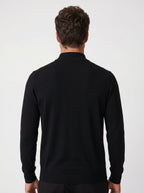 TRICOT GOLA ALTA ESSSENTIAL PRETO ZIGMA