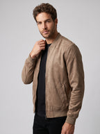 JAQUETA BOMBER SUEDE CAPUCCINO ZIGMA