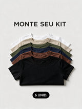 KIT 6 CAMISETAS ESSENTIAL