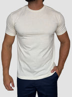CAMISETA TAORMINA TOQUE DE LINHO NATURAL ZIGMA
