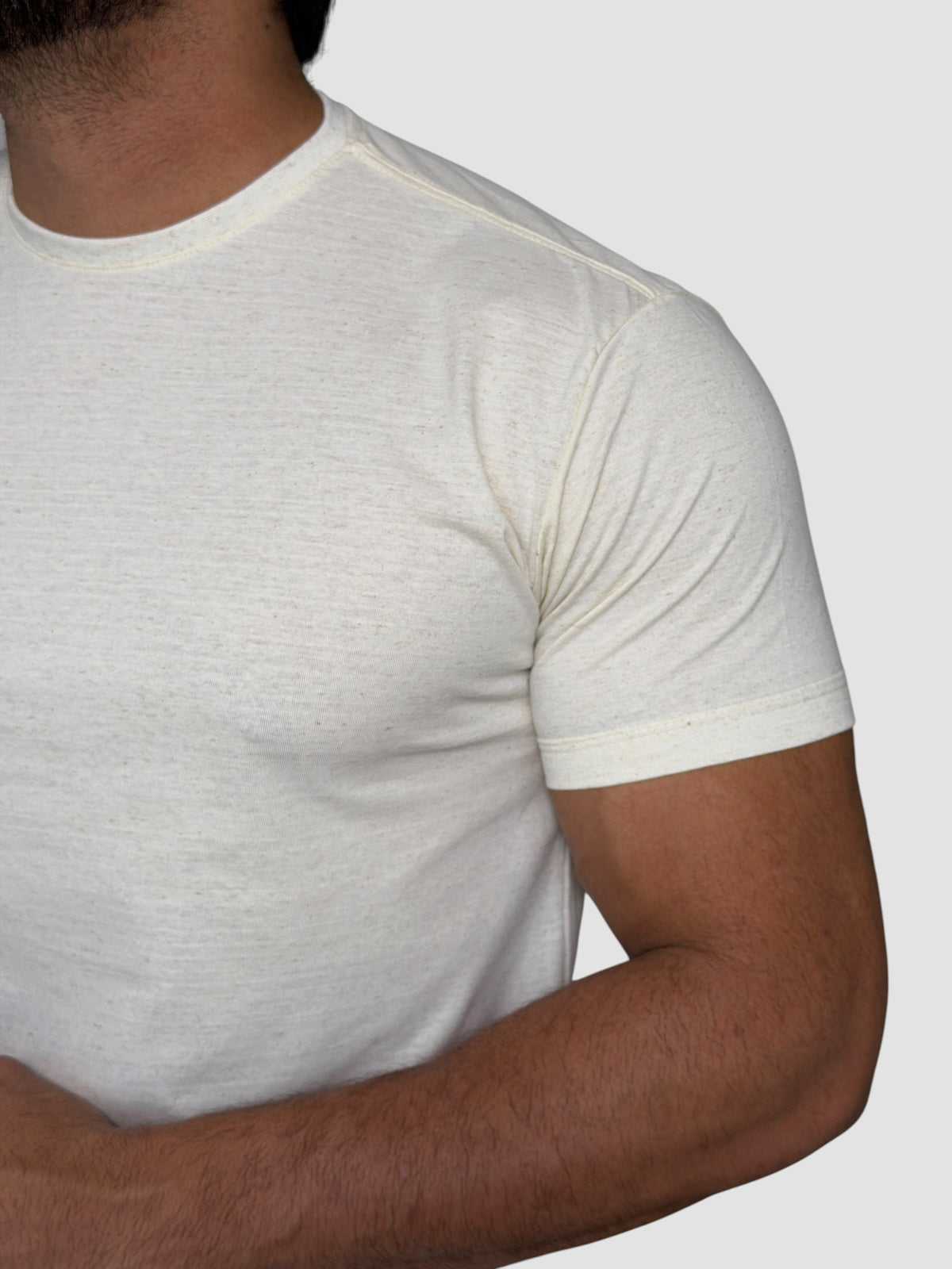 CAMISETA TAORMINA TOQUE DE LINHO NATURAL ZIGMA