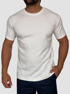 CAMISETA FIRENZE TOQUE SUEDE OFF WHITE ZIGMA