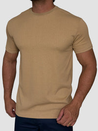 CAMISETA RAVELLO CANELADA AZUL MARINHO ZIGMA