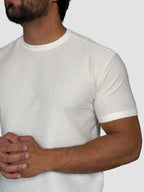 CAMISETA SORRENTO CANELADA OFF WHITE ZIGMA