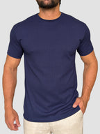 CAMISETA RAVELLO CANELADA CAQUI ZIGMA