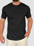 CAMISETA FIRENZE TOQUE SUEDE PRETO ZIGMA
