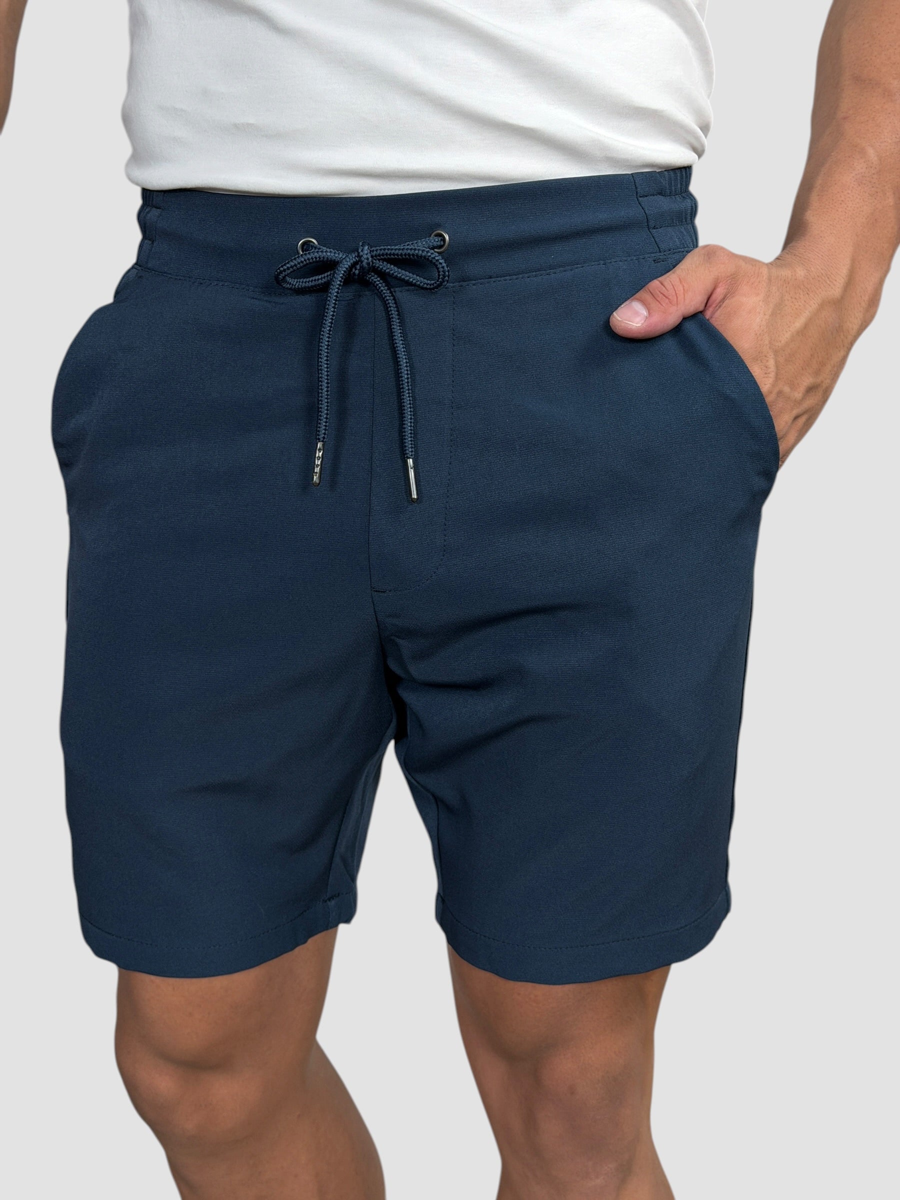 SHORT RIVIERA COMFORT AZUL MARINHO ZIGMA