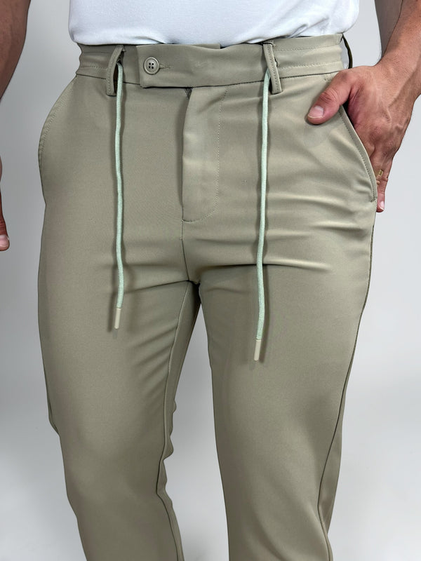 CALÇA TORINO COMFORT KHAKI ZIGMA
