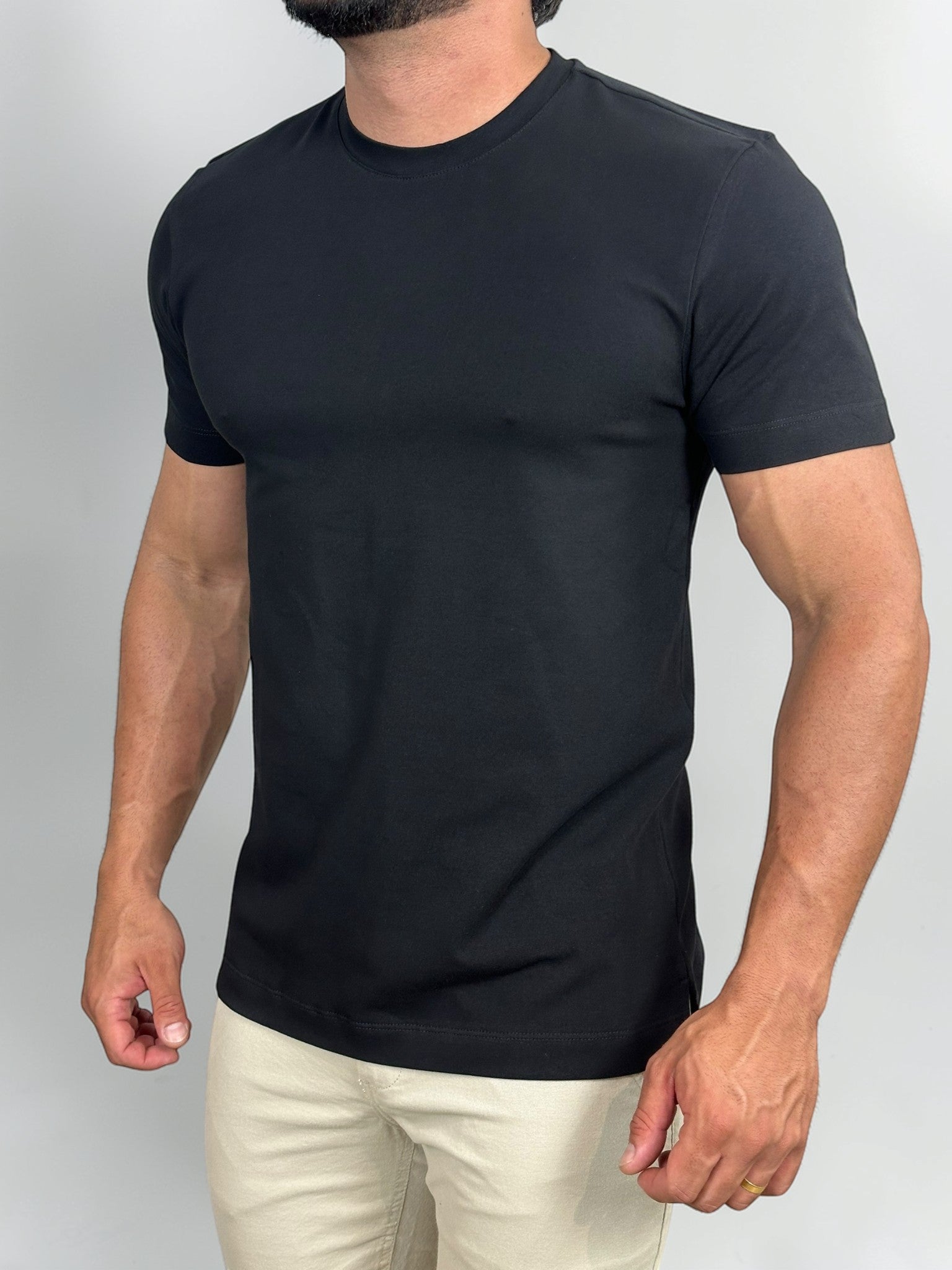 CAMISETA DUO ULTRA SOFT EGYPT PRETO ZIGMA