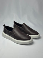 SLIP ON MILANO BROWN ZIGMA