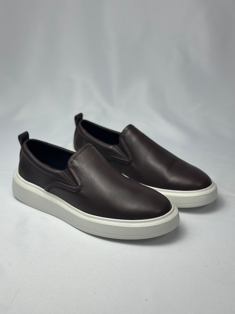 SLIP ON MILANO BROWN ZIGMA