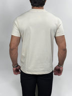 CAMISETA COMFORT STRETCH BEGE ZIGMA