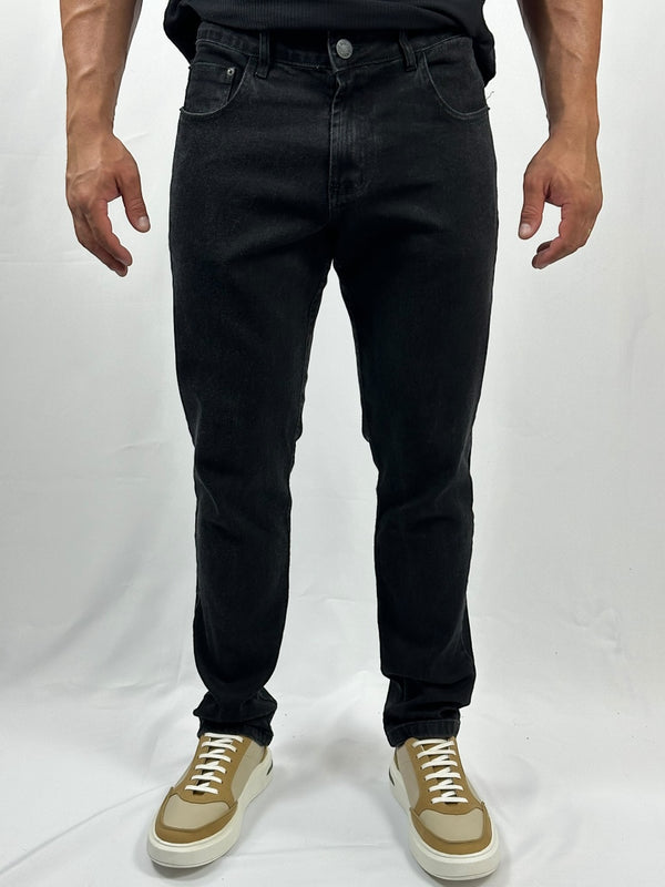 CALÇA FAVORITE BLACK JEANS SLIM PRETO URBO