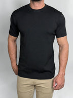 CAMISETA TRICÔ FIRENZE PRETA ZIGMA