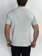 GOLO POLO C/ZIPER TRICOT MILANO CINZA ZIGMA