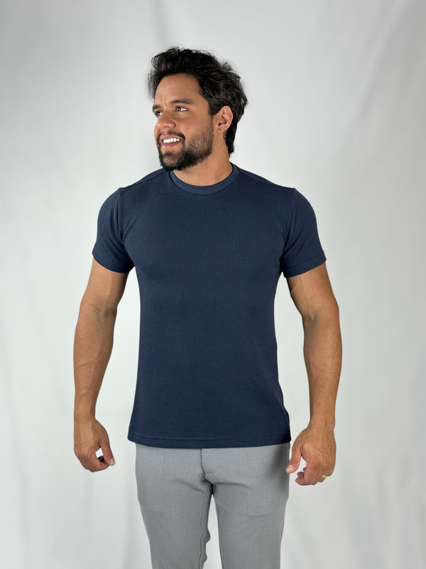 CAMISETA HERITAGE AZUL MARINHO ZIGMA