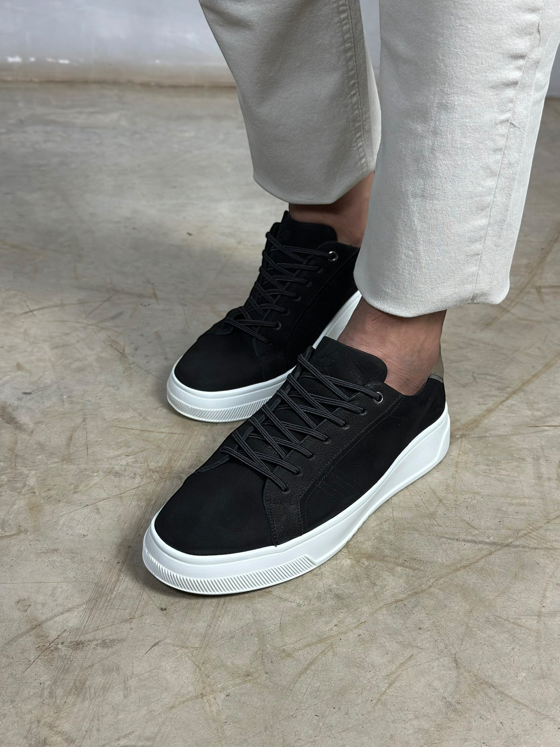 SNEAKER MYKONOS ELASTIC PRETO ZIGMA
