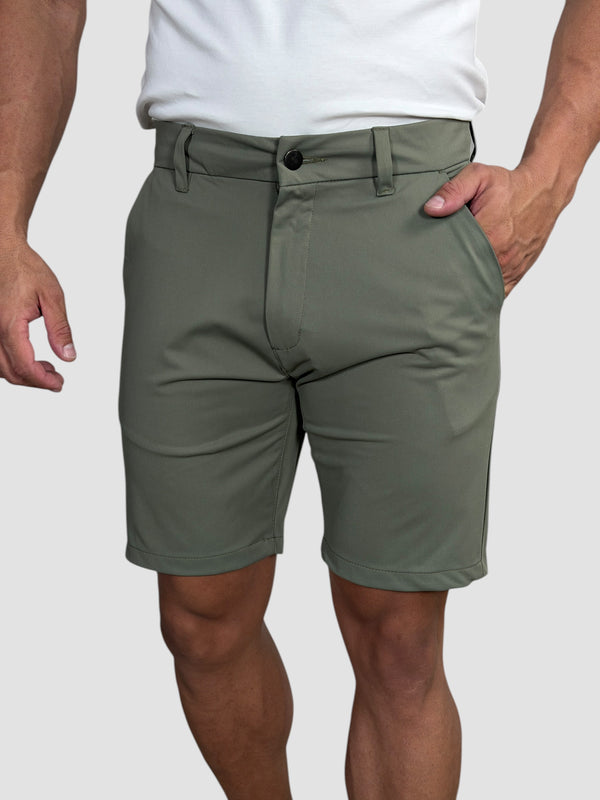 BERMUDA ALFAIATARIA TECH CAPRI VERDE SAGE ZIGMA