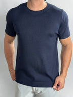 CAMISETA TRICOT SIENA SOFT MARINHO ZIGMA