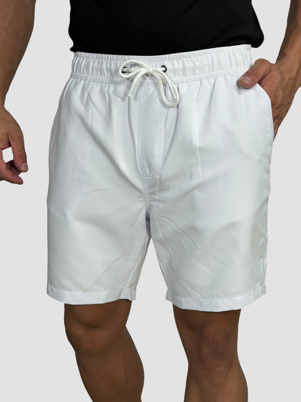 SHORT RIVIERA VELLUTO BRANCO ZIGMA