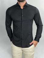 CAMISA M/L TECHMODAL REGULAR PRETA ZIGMA