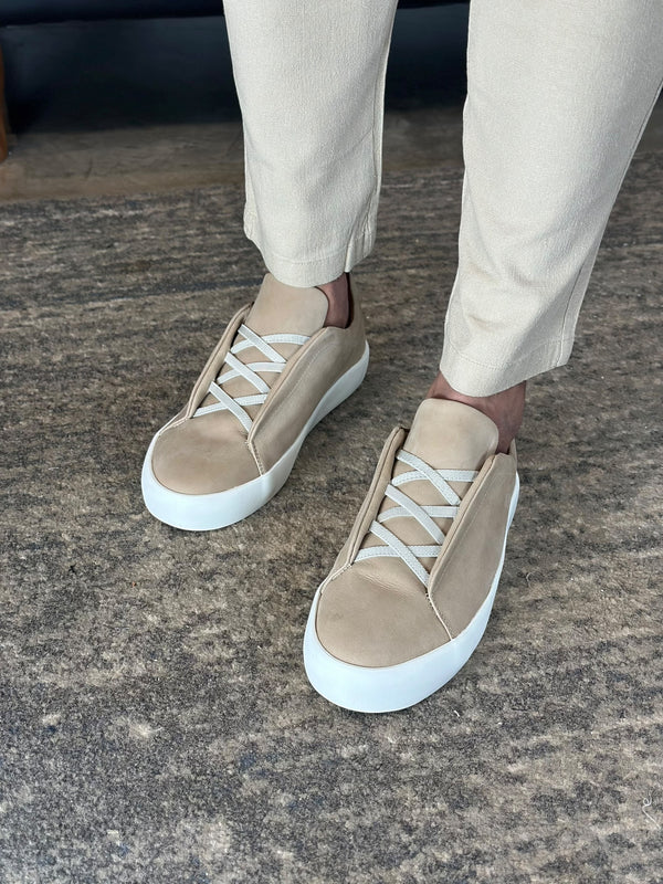 SNEAKER ZEG ELASTIC MINIMAL AREIA ZIGMA