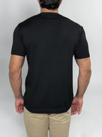 CAMISETA TRICÔ FIRENZE PRETA ZIGMA