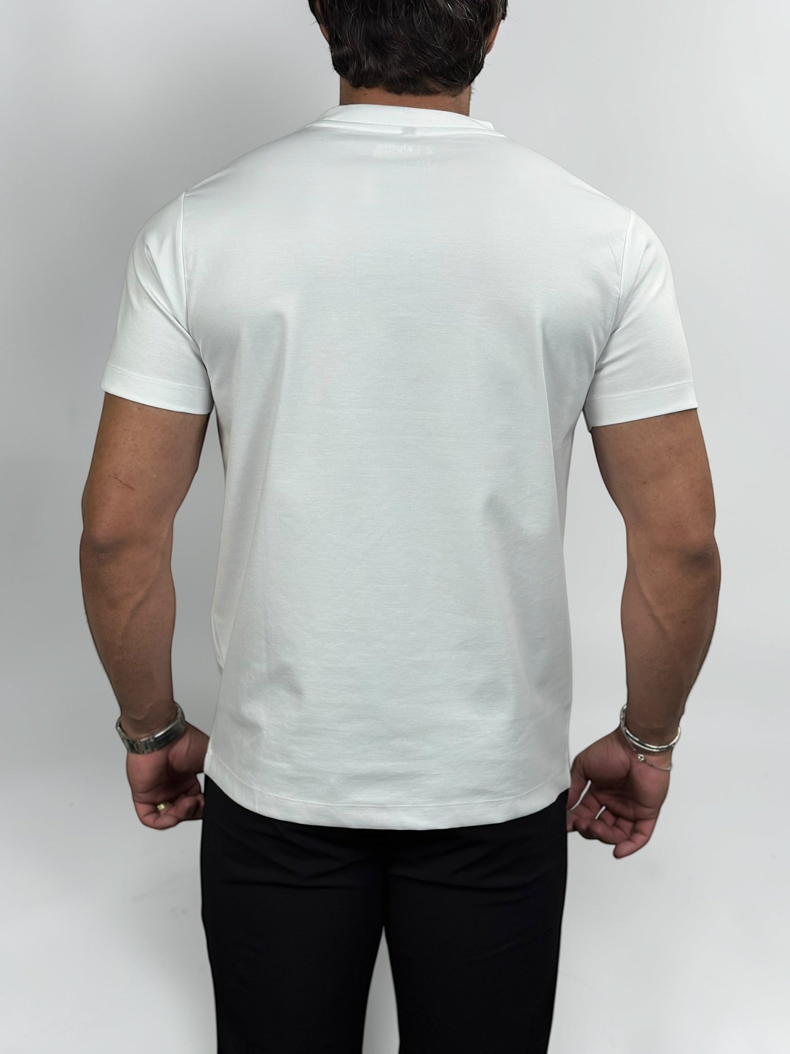 CAMISETA COMFORT STRETCH BRANCA ZIGMA