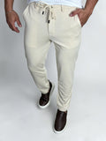 CALÇA ALF FIRENZE STRECH C/CADARÇO CREME ZIGMA