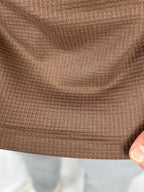 CAMISETA URBAN WAFFLE MARROM URBO