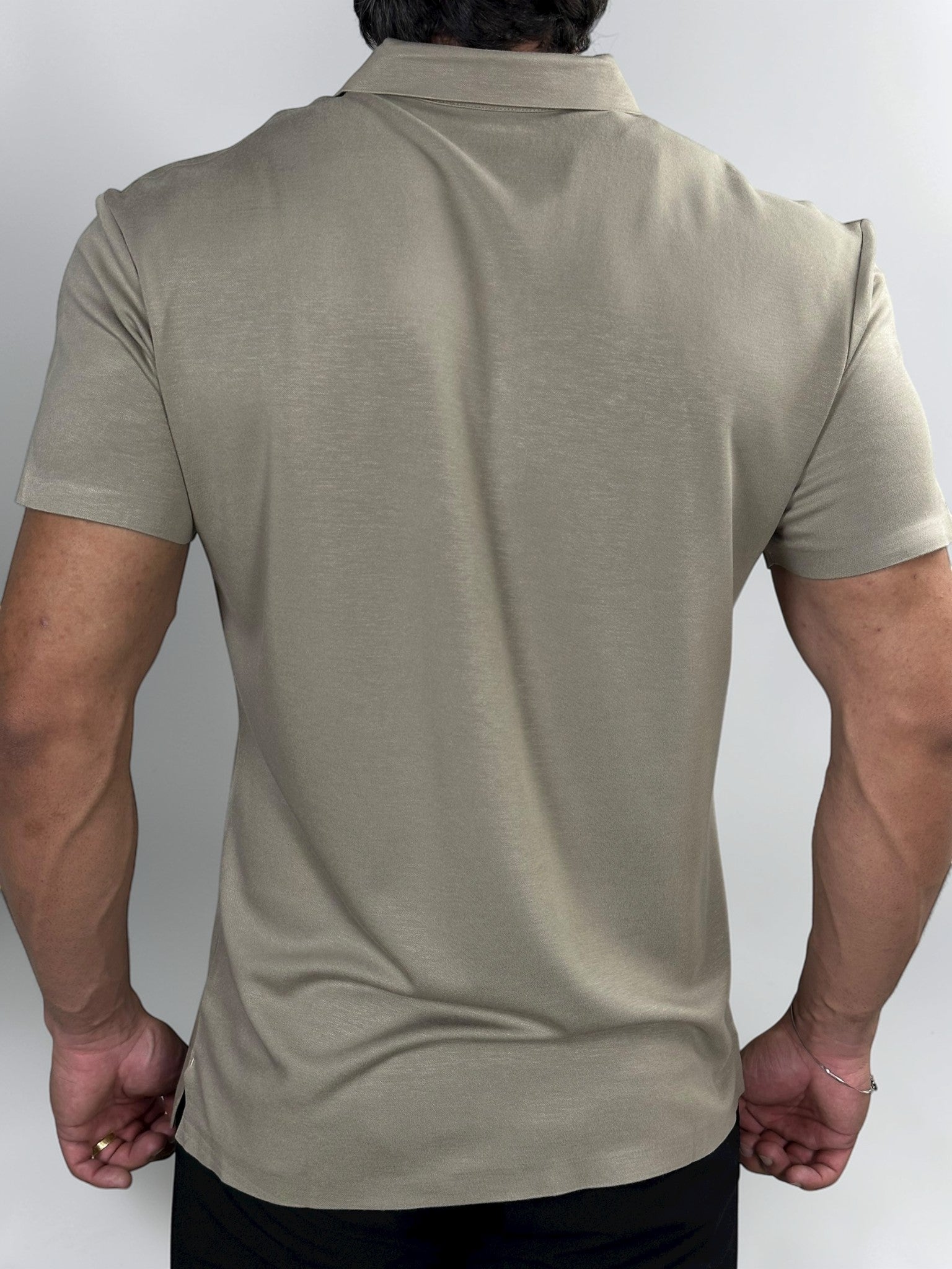 GOLA POLO LUSSO KHAKI ZIGMA