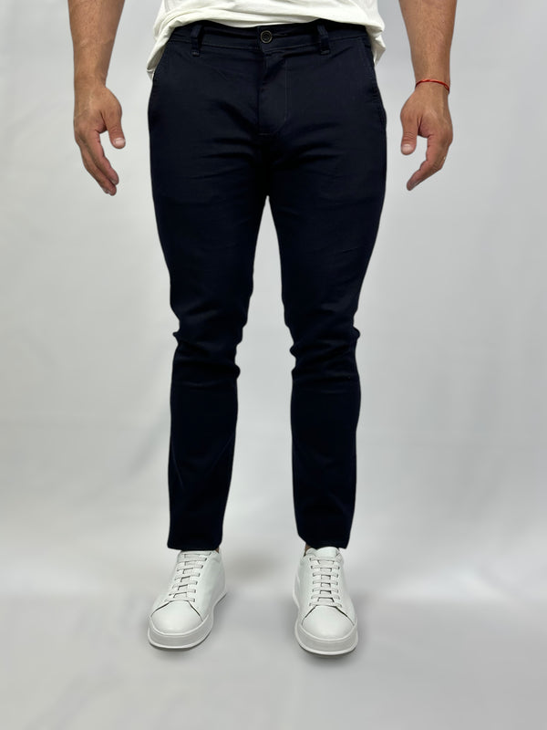 CALÇA SLIM CHINO DENIM STRECH LUCY DARK STONE LEE