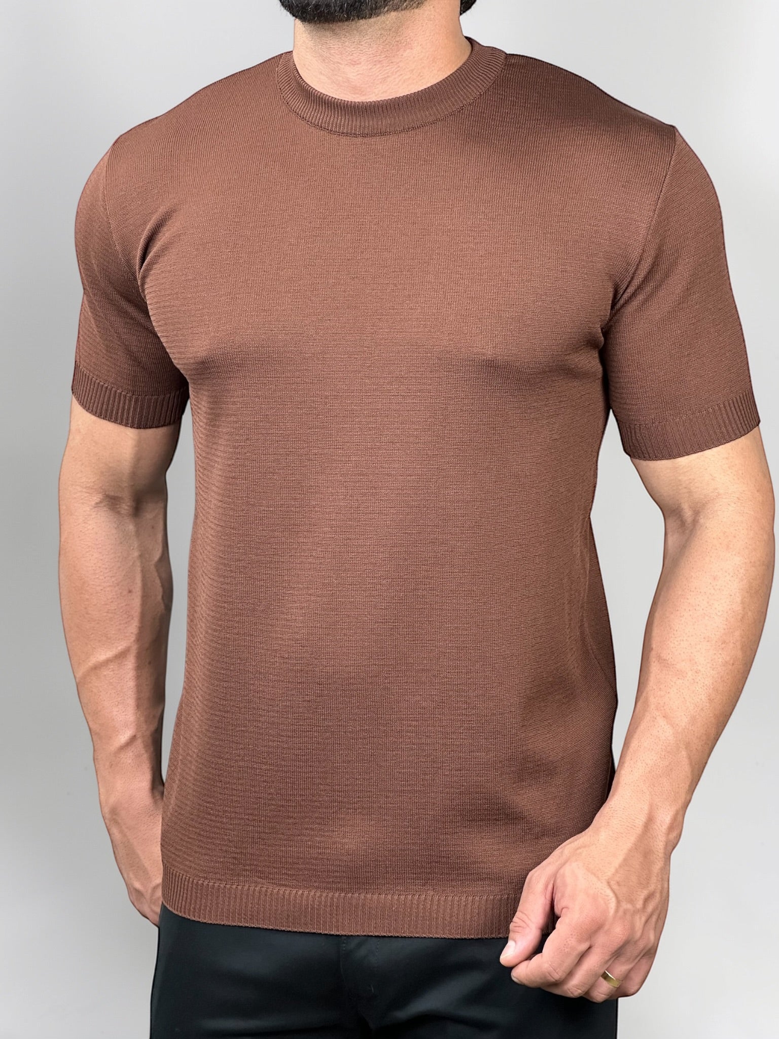 CAMISETA TRICÔ FIRENZE CHOCOLATE ZIGMA
