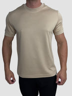 CAMISETA SOFT OVER BEGE ZIGMA