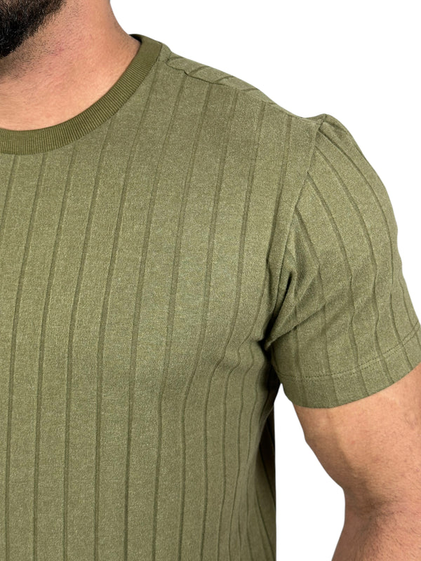 CAMISETA STRIPES FLOW VERDE URBO