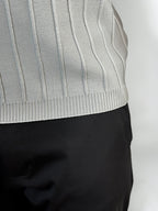 CAMISETA TRICOT RIVAGE CINZA ZIGMA