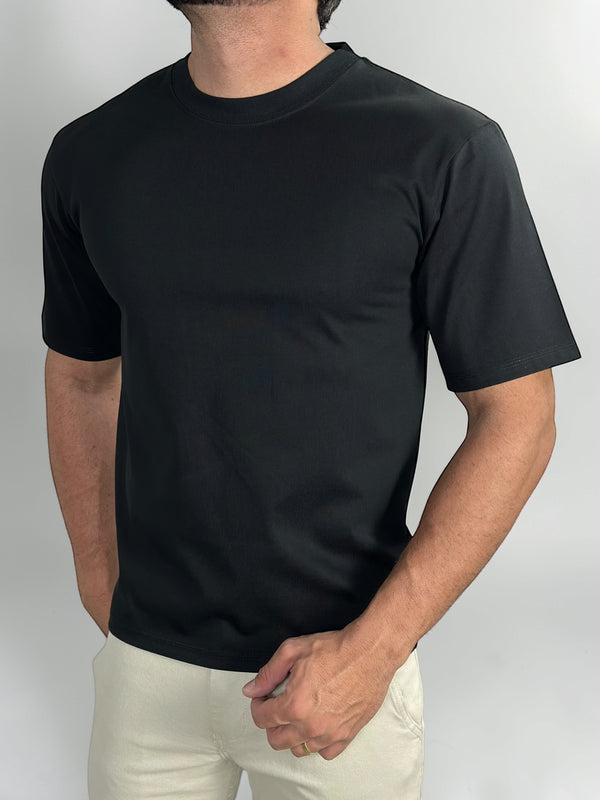 CAMISETA OVER CONFORT PRETA ZIGMA