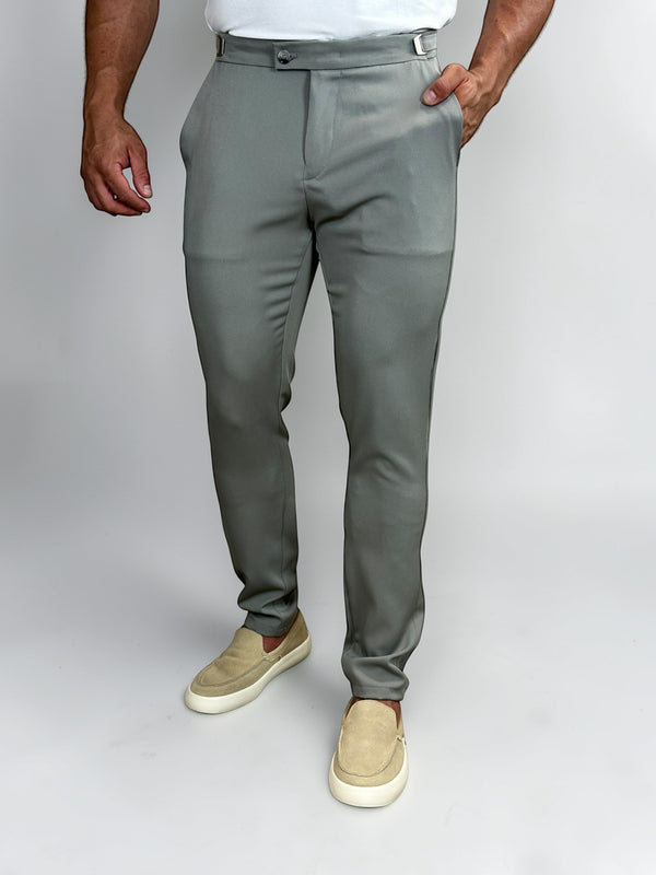 CALÇA ALF VIENA AJUSTE LATERAL CINZA ZIGMA