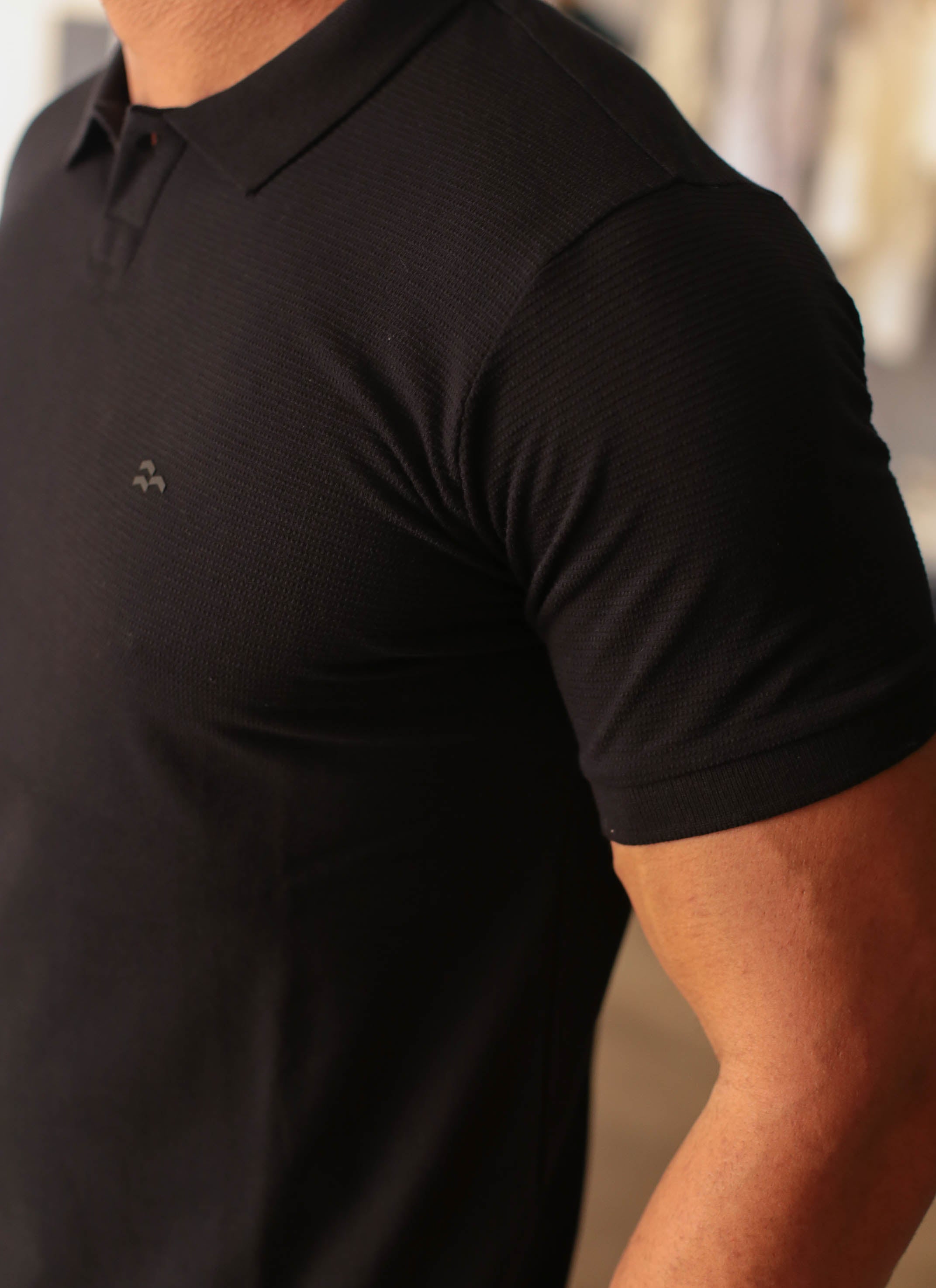 POLO FINE LINE PRETO URBO