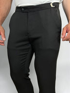 CALÇA ALF VIENA AJUSTE LATERAL PRETO ZIGMA