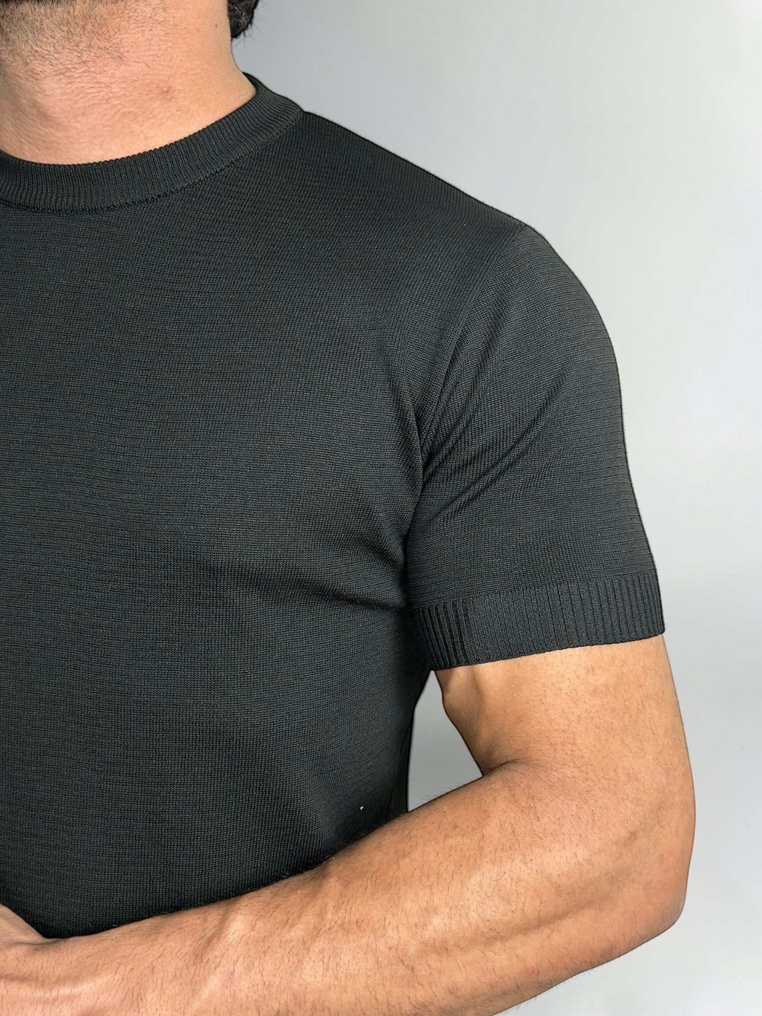 CAMISETA TRICÔ FIRENZE PRETA ZIGMA