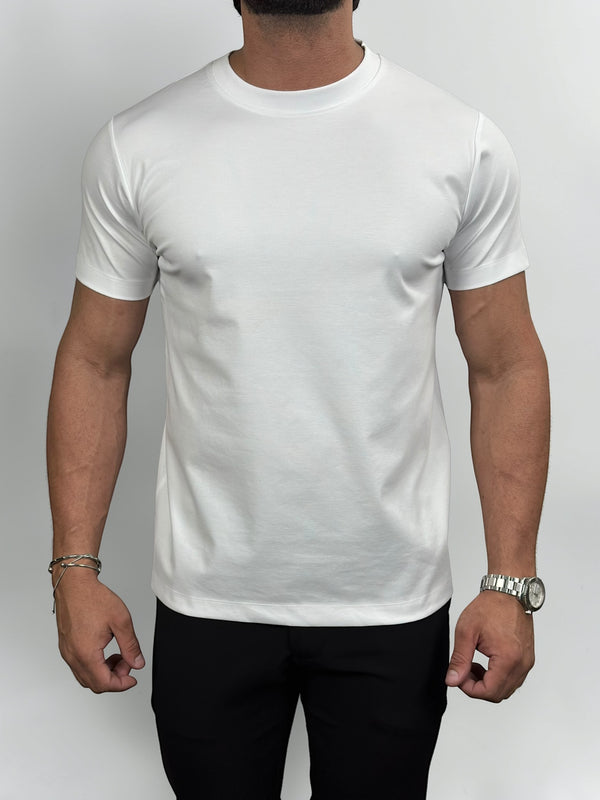 CAMISETA COMFORT STRETCH BRANCA ZIGMA