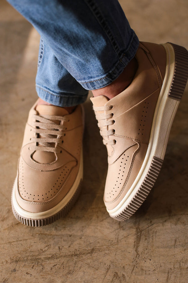 SNEAKER FOSTER NOBUCK MARFIN DETALHE SOLA ZIGMA