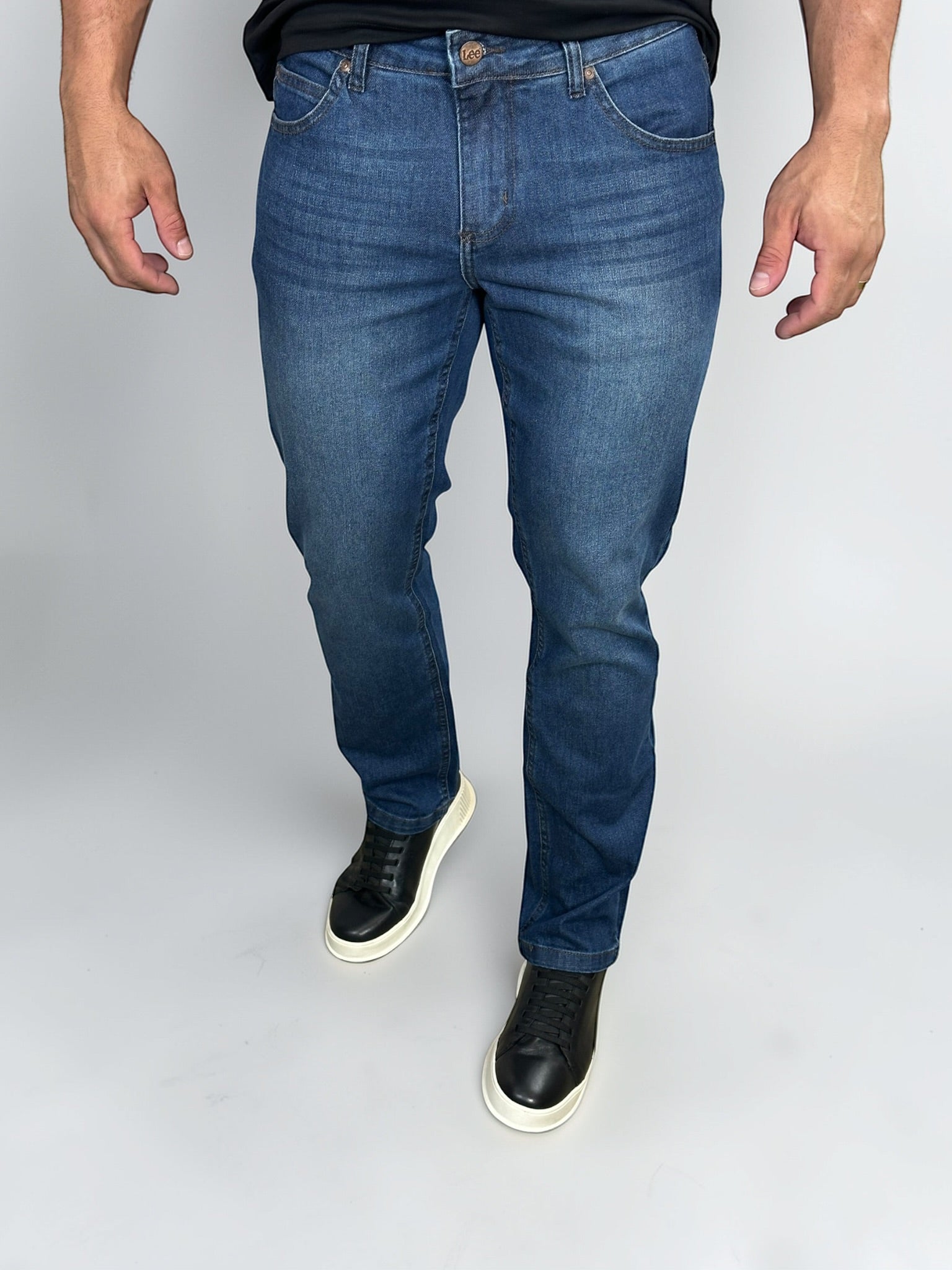 CALÇA JEANS STRETCH NEW SANDLER DIRTY LEE