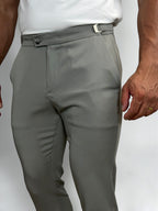 CALÇA ALF VIENA AJUSTE LATERAL CINZA ZIGMA