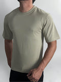 CAMISETA OVER CONFORT KHAKI SUAVE ZIGMA
