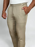 CALÇA ALF VIENA AJUSTE LATERAL KHAKI ZIGMA
